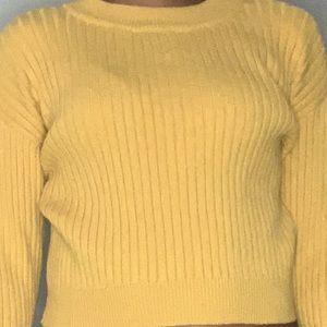 Cropped sweater